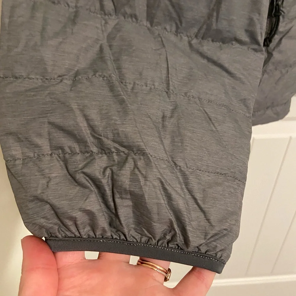 EUC 32 Degrees heat men’s‎ gray down filled active packable jacket coat XL
